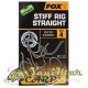 Куки Fox Edges Stiff Rig Straight
