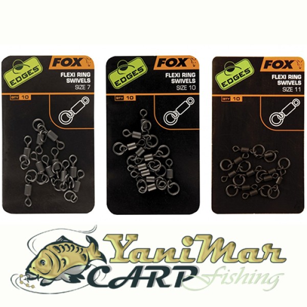 Вирбели Fox Edges Flexi Ring Swivels