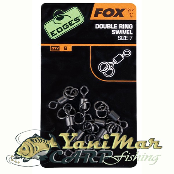 Вирбел Fox Edges Double Ring Swivel size 7