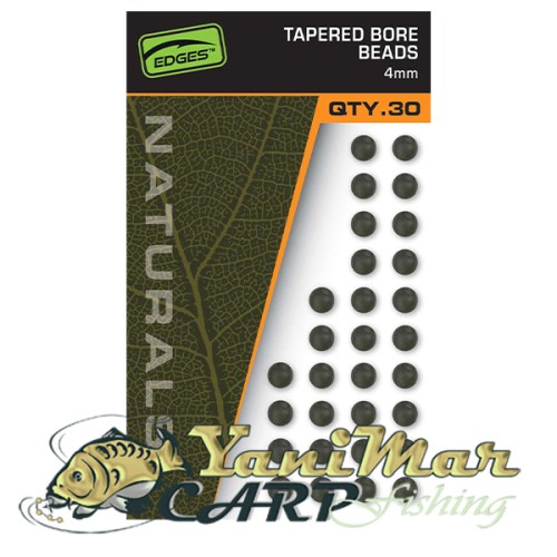 Мъниста Fox Edges Naturals Tapered Bore Beads
