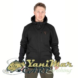 Суичър Fox Collection Soft Shell Jacket Black And Orange