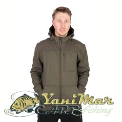 Суичър Fox Collection Soft Shell Jacket Green And Black