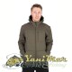 Суичър Fox Collection Soft Shell Jacket Green And Black
