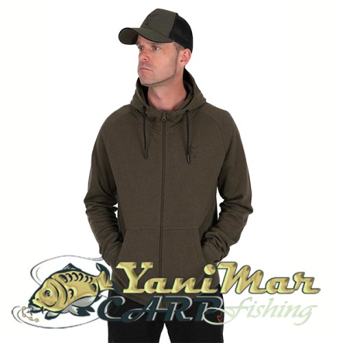 Суичър Fox Collection LW Hoody Green & Black