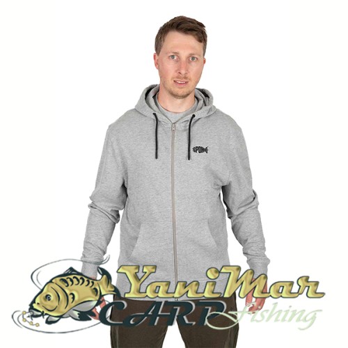 Суичър Spomb Grey Zipped Hoody