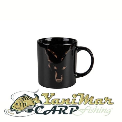 Чаша Fox Black And Camo Head Ceramic Mug