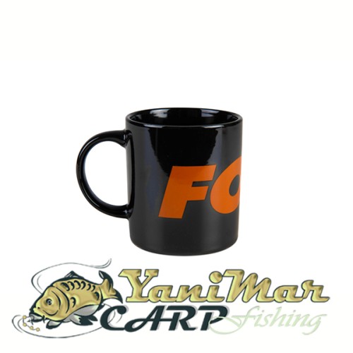Чаша Fox Black and Orange Logo Ceramic Mug