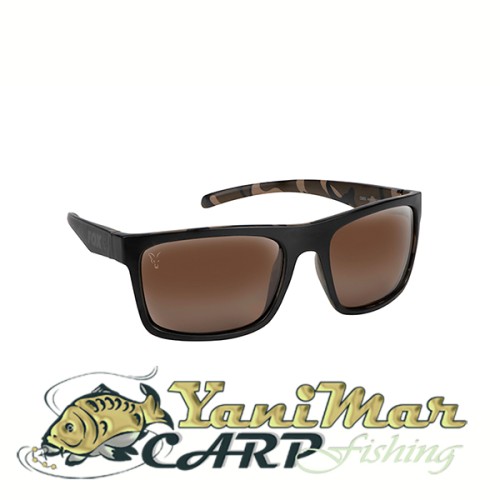 Очила Fox Avius Black Camo - Brown Lens