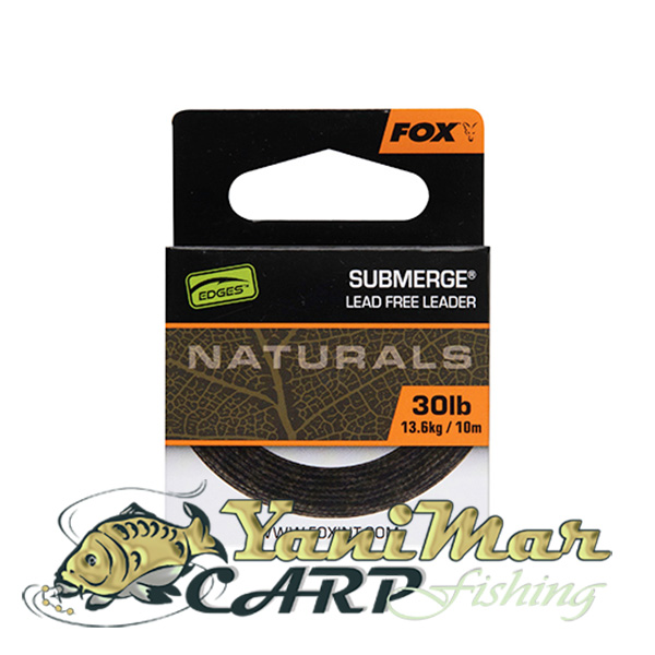 Влакно за поводи Fox EDGES™ Naturals Submerge Leader