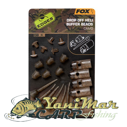 Fox Edges Camo Drop Off Heli Buffer Beads Kit