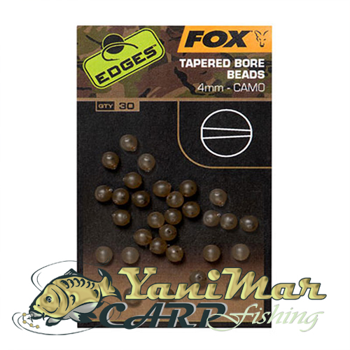 Fox Edges Camo Tapered Bore Bead 4mm