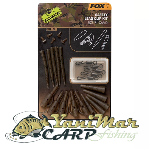Клипс Fox Edges Camo Safety Lead Clip Kit 7