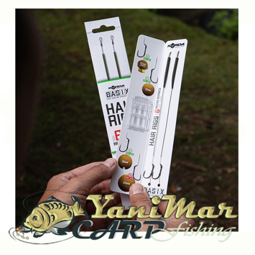 Готови монтажи KORDA Basix Hair Rigs Wide Gape