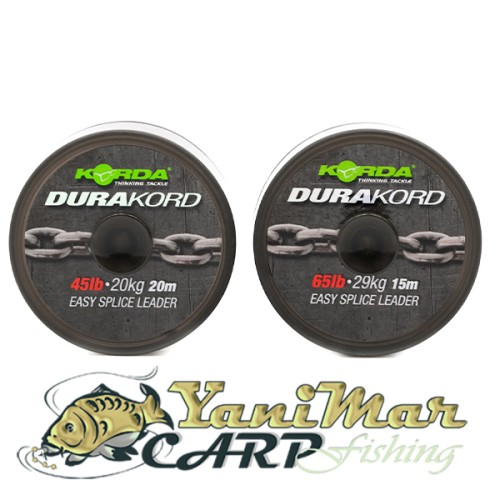 Лидкор без сърцевина Korda Durakord Dyneema Spliceable Leader