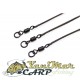 Готови монтажи Korda Kable Leadcore Leader Ring Swivel 50cm