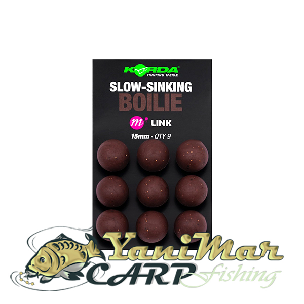 Бавнопотъващи топчета Korda Slow Sinking Boilie Link
