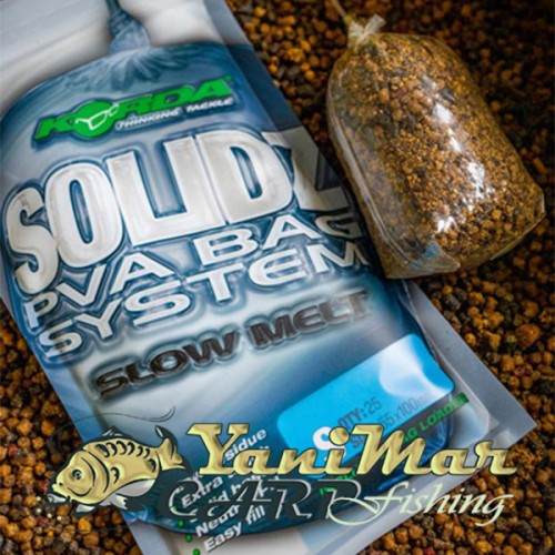 Пва торбички Korda Solidz Slow Melt PVA Bags
