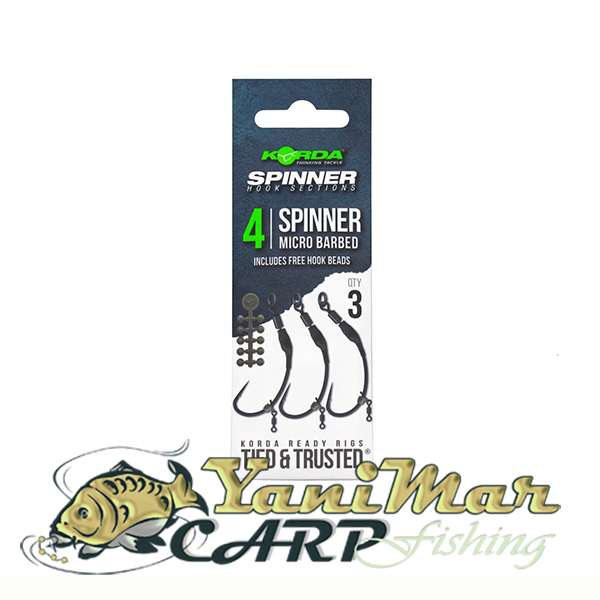 Готови монтажи Korda Spinner Hook Sections