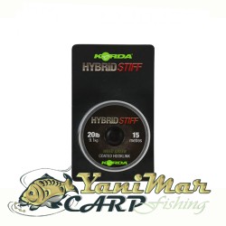 Влакно Korda Hybrid Stiff Coated Braid 20lb, за поводи