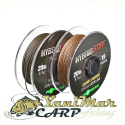 Влакно Korda Hybrid Stiff Coated Braid 20lb, за поводи