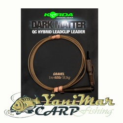 Монтаж Korda Dark Matter Leader QC Hybrid Clip 40lbs