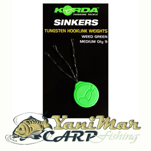 Меко олово Korda Sinker Tungsten Hooklink Weight