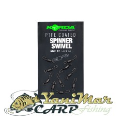 Вирбели Korda PTFE Spinner Swivel Size 11