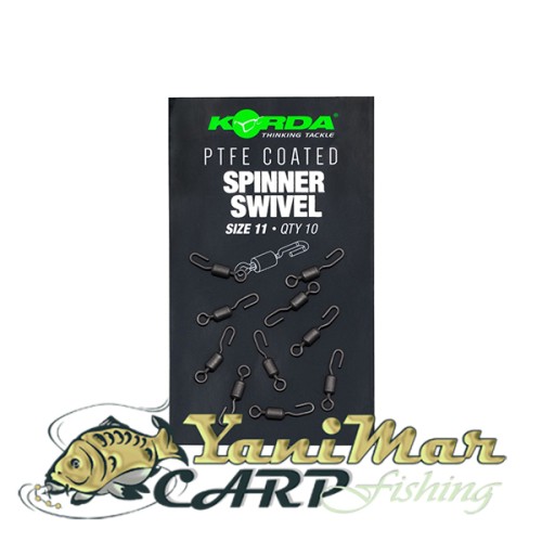 Вирбели Korda PTFE Spinner Swivel Size 11