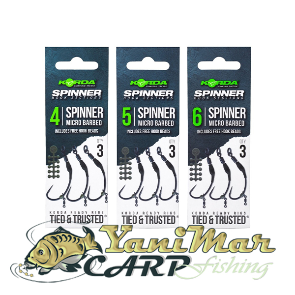 Готови монтажи Korda Spinner Hook Sections