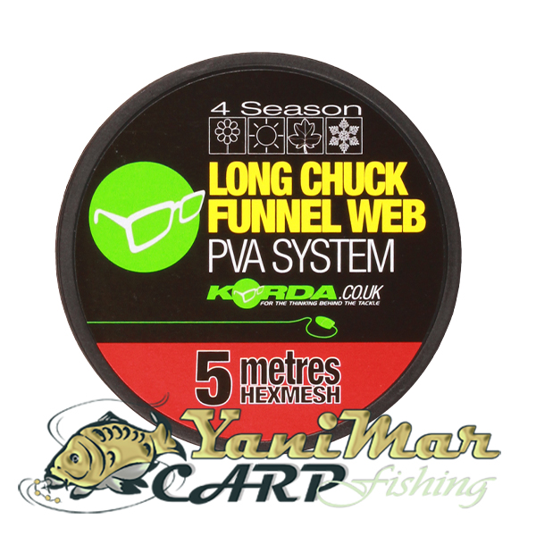 PVA пълнител Korda Longchuck Funnel Web Hexmesh Refill – 5м