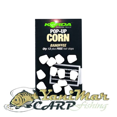 Поп-ъп царевица Korda Pop-up Corn Banoffee White