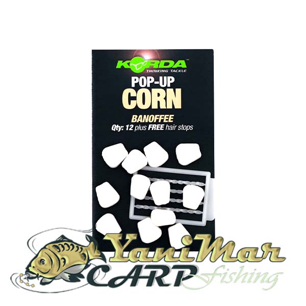 Поп-ъп царевица Korda Pop-up Corn Banoffee White