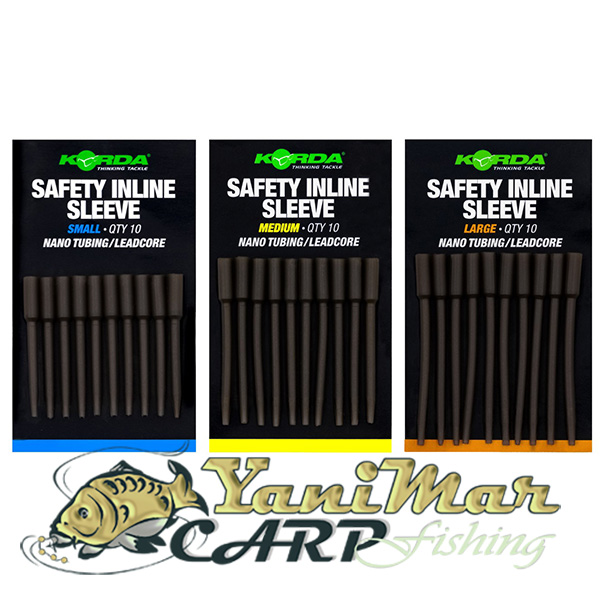 Шлаухи Korda Safety Inline Sleeve Small Nano Tubing/Leadcore