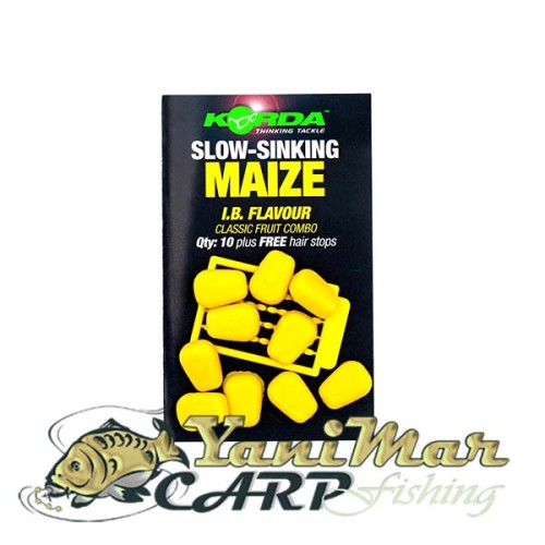 Изкуствена царевица Korda Slow Sinking IB Maize Yellow