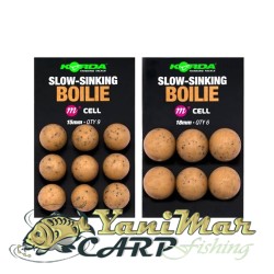 Бавнопотъващи топчета Korda Slow Sinking Boilie Cell