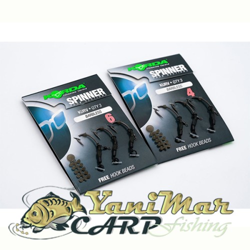 Готов монтаж Korda Kurv Spinner Hook Sections