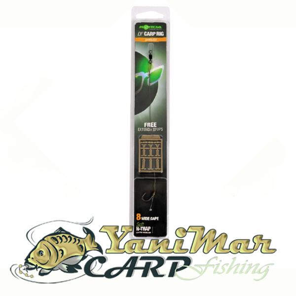 Готов монтаж Korda N-Trap DF Rig Wide Gape Barbed