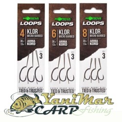 Готов монтаж Korda Klor Ready Tied Loop Rigs