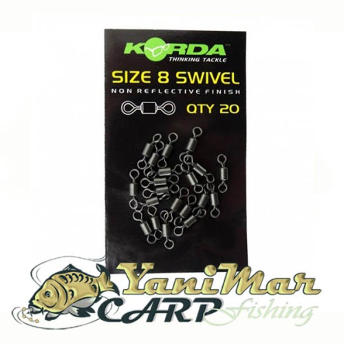 Вирбели Korda Swivels Size 8 