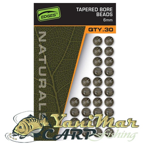 Мъниста Fox Edges Naturals Tapered Bore Beads