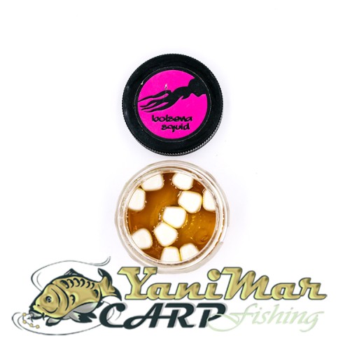 Силиконова царевица Massive Baits Replic Corn Bolsena Squid white 50ml