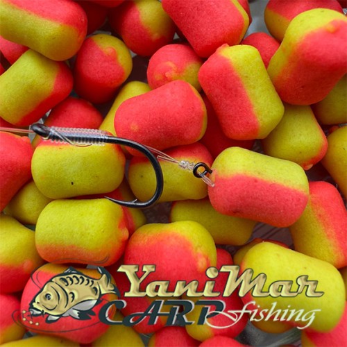 Уафтери Massive Baits Tricky Wafters Citrus Mango 10x7mm