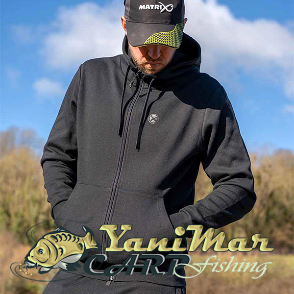 Суитчър Matrix Stealth Zipped Hoody Black
