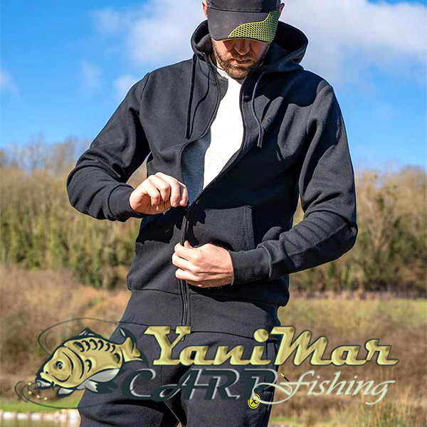 Суитчър Matrix Stealth Zipped Hoody Black