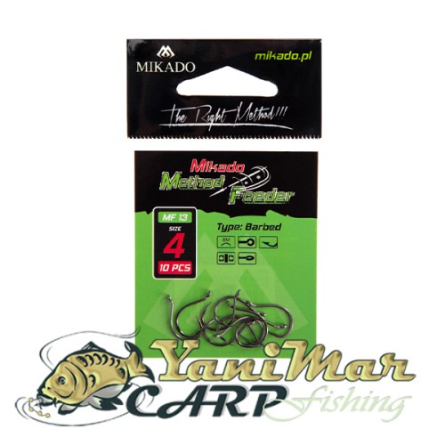 Куки Mikado Hook MF13 With Barb – 10 броя