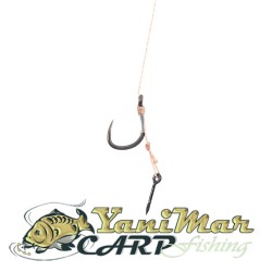 Готови монтажи Mikado MF Rig MF14 With Spike Barbless – Braid 0.18mm / 10cm