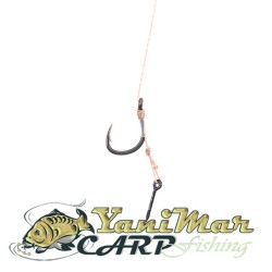 Готови монтажи Mikado Method Feeder with Spike MF14 Hooks Braided 0.18mm / 10cm
