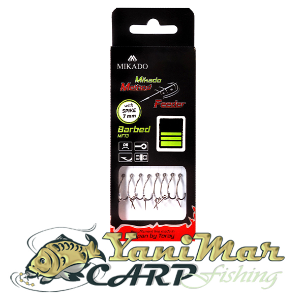 Готови монтажи Mikado Method Feeder Rig With Spike monoline 0.23mm / 10cm
