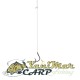 Готови монтажи Mikado Method Feeder Rig With Rubber braided 10 cm
