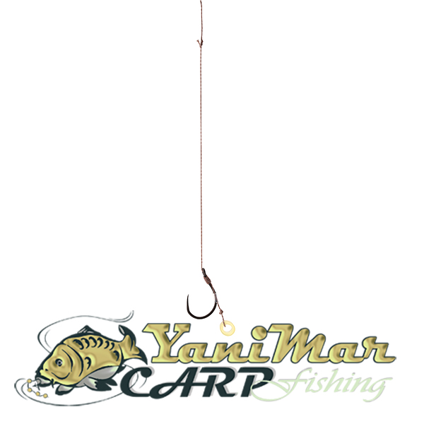 Готови монтажи Mikado Method Feeder Rig MF13B With Rubber braided 10 cm